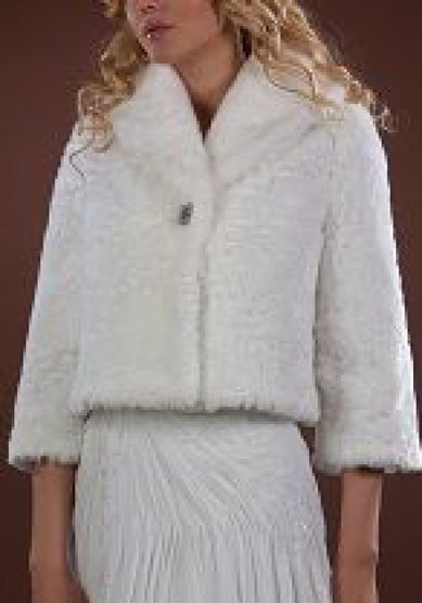 Шубка 1149-Я23090 - Бутик свадебной моды Я невеста!