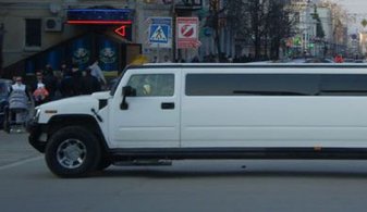 Свадебный лимузин Hummer H2 № Л2758, белый