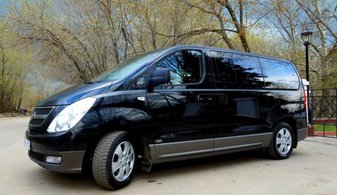 Транспорт для гостей Hyundai County № Л2764, черный