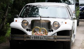 Свадебный лимузин Excalibur Phantom № Т2834, белый