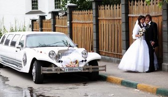 Свадебный лимузин Excalibur Phantom № Т2835, белый