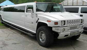 Свадебный лимузин Hummer H2 № Т2836, белый
