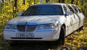 Свадебный лимузин Lincoln Limousine Towncar № Т2843, белый