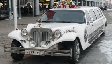 Лимузин на свадьбу № П2684 - Студия организации праздников Пилот