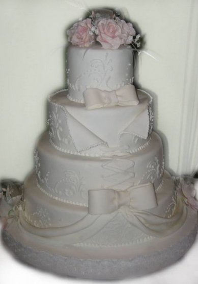 Свадебный торт Т20184 - Кондитерская Торт на ZAKAZ