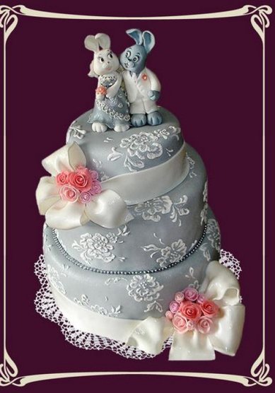 Торт на свадьбу C7 (А21633) - Кондитерская Аркис