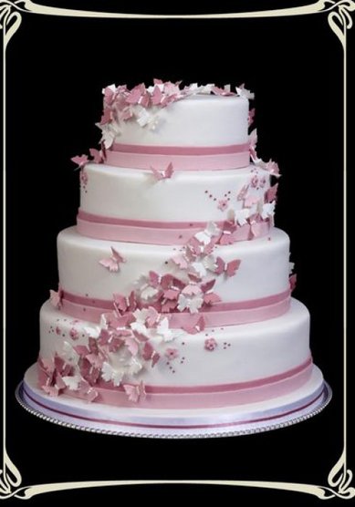 Торт на свадьбу С17 (А21643) - Кондитерская Аркис