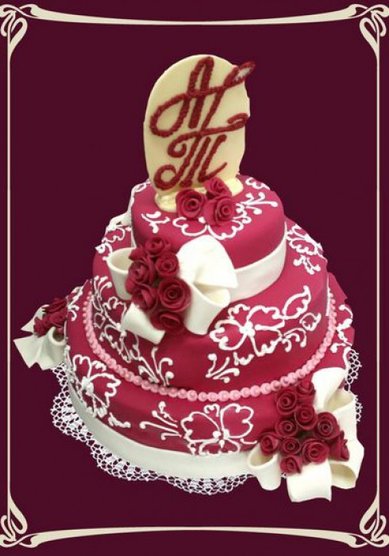 Свадебный торт C22 (А21648) - Кондитерская Аркис