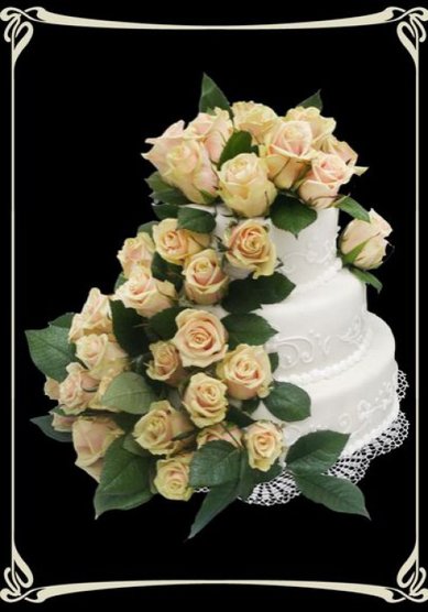 Свадебный торт C24 (А21650) - Кондитерская Аркис