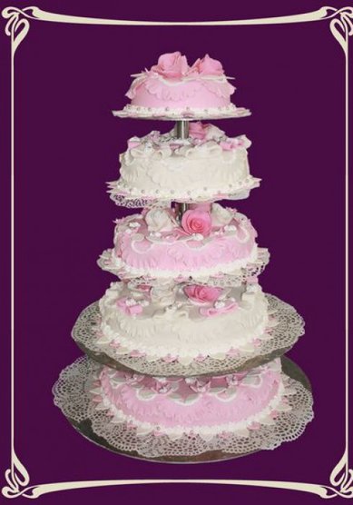 Торт на свадьбу C32 (А21667) - Кондитерская Аркис