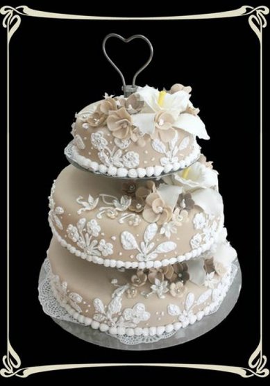 Торт на свадьбу C36 (А21675) - Кондитерская Аркис