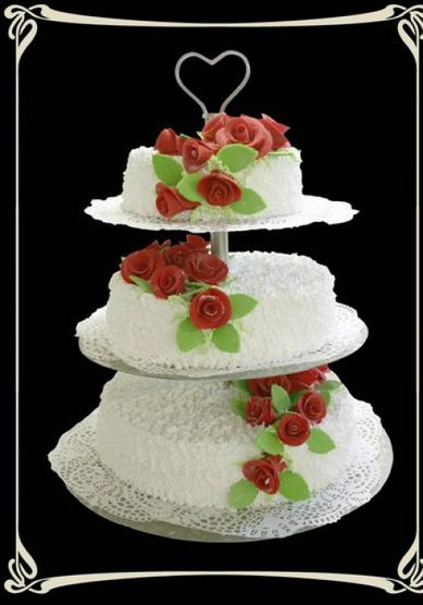 Торт на свадьбу C38 (А21677) - Кондитерская Аркис