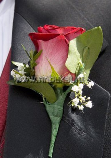 Бутоньерка Э2949 - Сеть магазинов цветов класса премиум Эдем