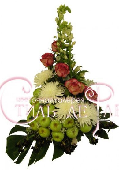 Цветочная композиция С3008 - Цветочная галерея Стиль Де Флер