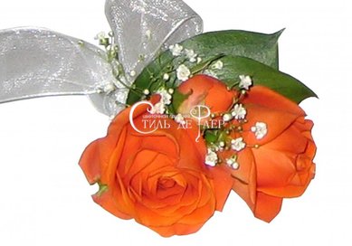 Бутоньерка С3010 - Цветочная галерея Стиль Де Флер