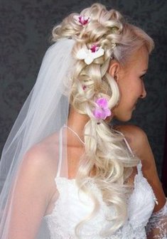 Cвадебная прическа Е12792 в греческом стиле