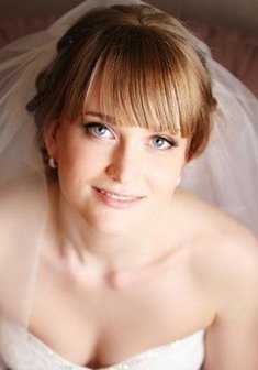 Cвадебная прическа Т12896 с собранными волосами