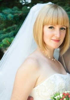 Cвадебная прическа Н13071 с распущенными волосами