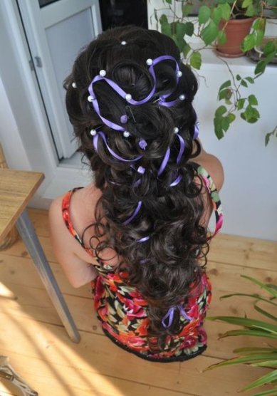 Свадебная прическа А13009 - Стилист-визажист Алла Попова