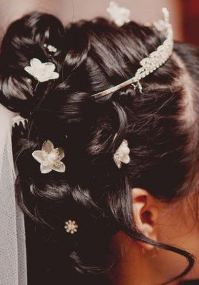 Свадебная прическа Е12791 - Стилист-визажист Елена Короткова