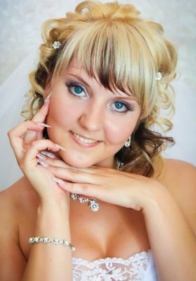 Прическа на свадьбу Е12798 - Стилист-визажист Елена Короткова