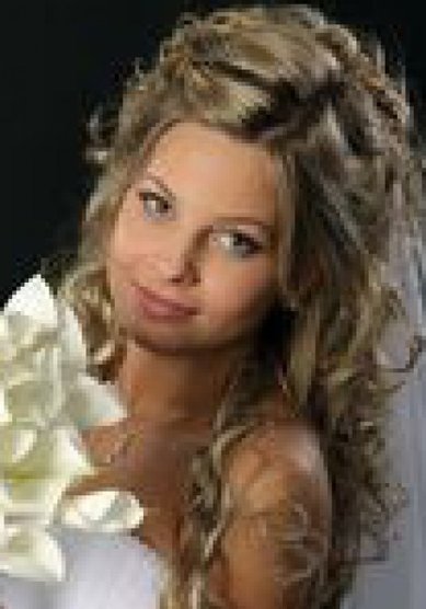 Свадебная прическа А13007 - Стилист-визажист Алла Попова