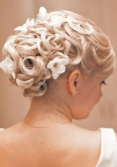 Прическа на свадьбу Н13070 - Стилист-визажист Наталья Благова