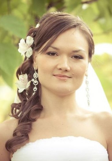 Свадебная прическа Н13073 - Стилист-визажист Наталья Благова