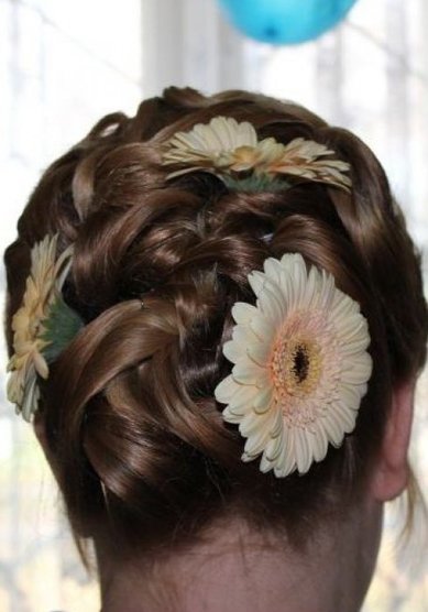 Прическа на свадьбу Н13074 - Стилист-визажист Наталья Благова