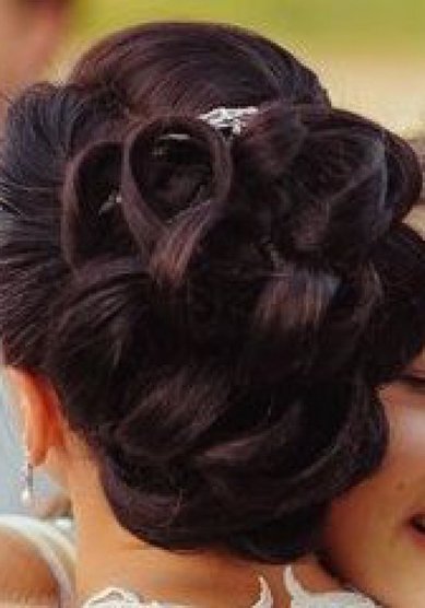 Свадебная прическа А13143 - Стилист-визажист Алла Попова