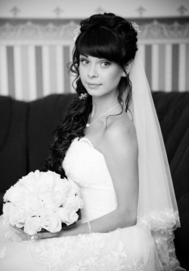 Свадебная прическа Т13179 - Стилист-визажист Татьяна Яблокова - Волычева