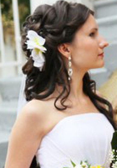 Прическа на свадьбу Е15380 - Стилист-визажист Елена Короткова