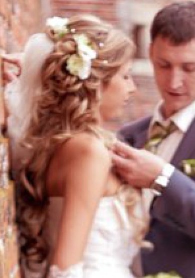 Прическа на свадьбу Е15382 - Стилист-визажист Елена Короткова