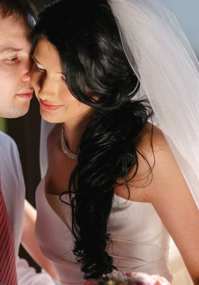 Свадебная прическа Т15751 - Стилист-визажист Татьяна Яблокова - Волычева