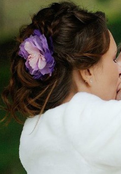 Свадебная прическа Т15761 - Стилист-визажист Татьяна Яблокова - Волычева