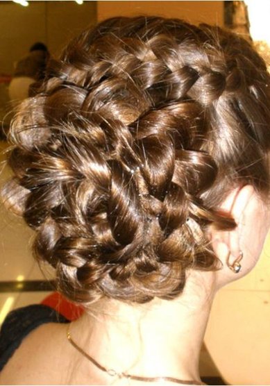 Прическа на свадьбу О16170 - Стилист-визажист CHARM factory