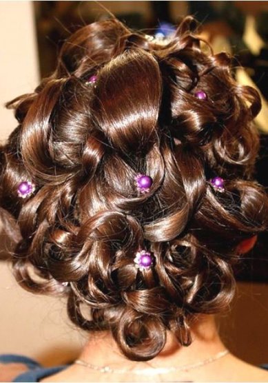 Свадебная прическа О16171 - Стилист-визажист CHARM factory