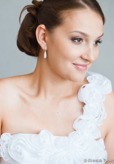 Прическа на свадьбу Е16580 - Стилист-визажист Елена Короткова
