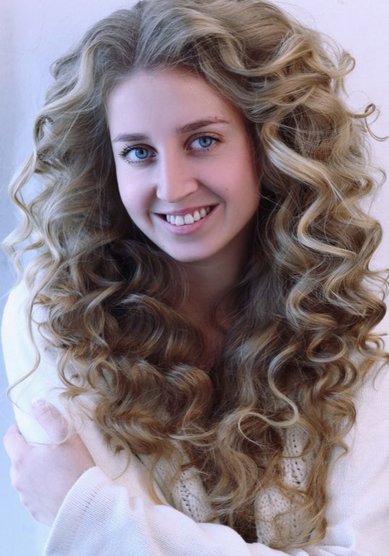 Прическа на свадьбу Локоны (Е18710) - Стилист-визажист Елена Короткова