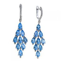 Серьги E189-P02580E-W-BT-М7824