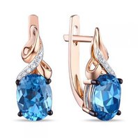 Серьги E2607-1982855CB-R17-М7835