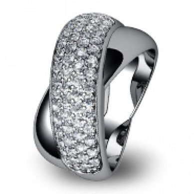 Обручальное кольцо WED-1014-З2316 - Ювелирная мастерская Золотая модель