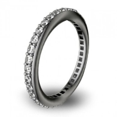 Обручальное кольцо WED-1104-З2324 - Ювелирная мастерская Золотая модель