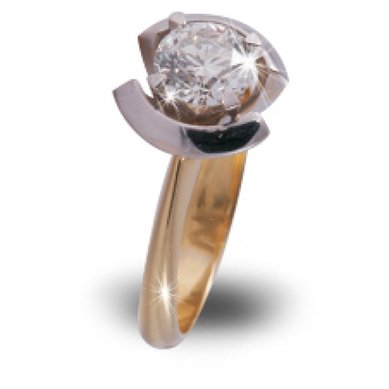 Помолвочное кольцо P2469 - Ювелирный салон PLAZA