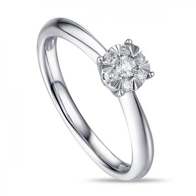 Помолвочное кольцо R2011-1851351AD-М7766 - Ювелирная компания Московский ювелирный завод