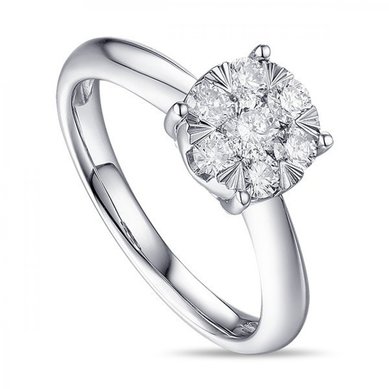 Помолвочное кольцо R2011-1851354AD-М7769 - Ювелирная компания Московский ювелирный завод