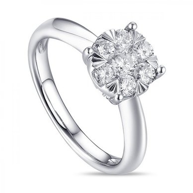 Помолвочное кольцо R2011-1851355AD-М7770 - Ювелирная компания Московский ювелирный завод