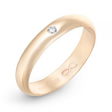 Обручальное кольцо R01-WED-00013-М7780 - Ювелирная компания Московский ювелирный завод