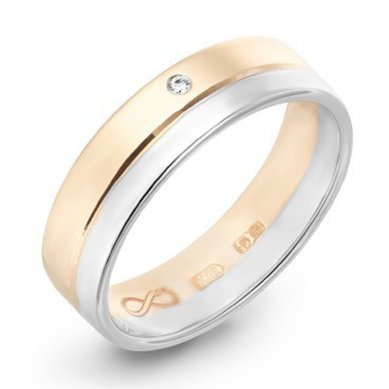 Обручальное кольцо R01-WED-00025-М7791 - Ювелирная компания Московский ювелирный завод