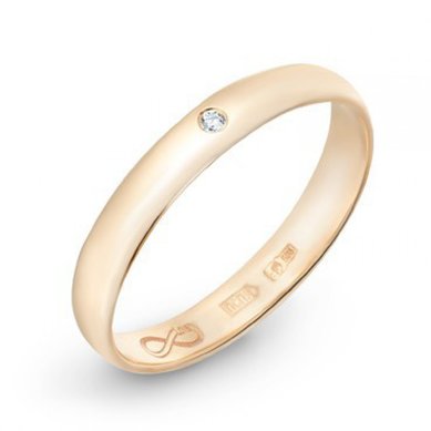 Обручальное кольцо R01-WED-00026-М7792 - Ювелирная компания Московский ювелирный завод